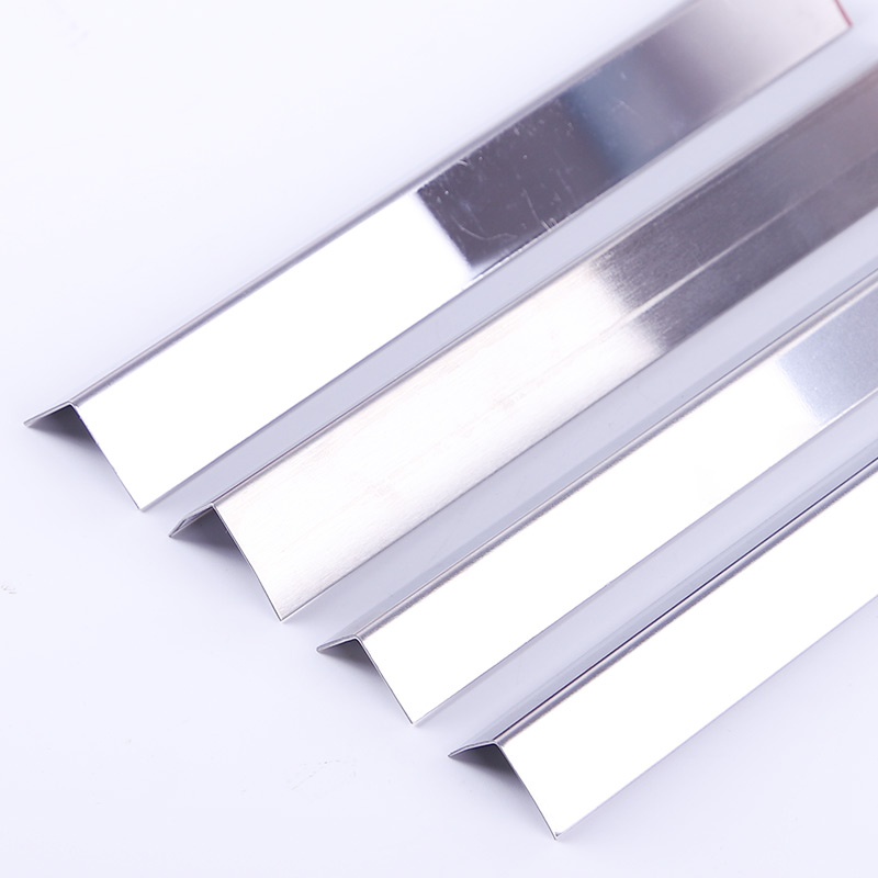 L shape stainless steel tile trim